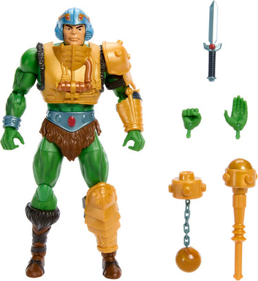 Mattel masters of the universe masterverse vintage collection action figure man-at-arms 18 cm action figuur