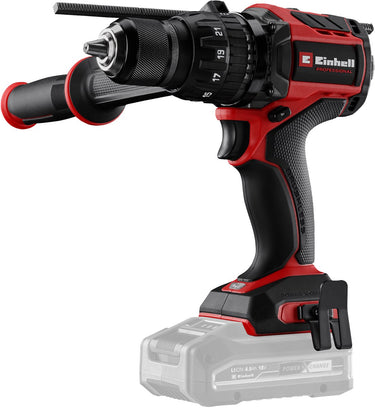 Einhell professional accu klopboor- schroefmachine tp-cd 18 120 li-i bl solo - power x-change - 18 v li-ion - met impactfunctie - 2 snelheden - 120 nm - koolborstelloze motor - excl. accu en lader