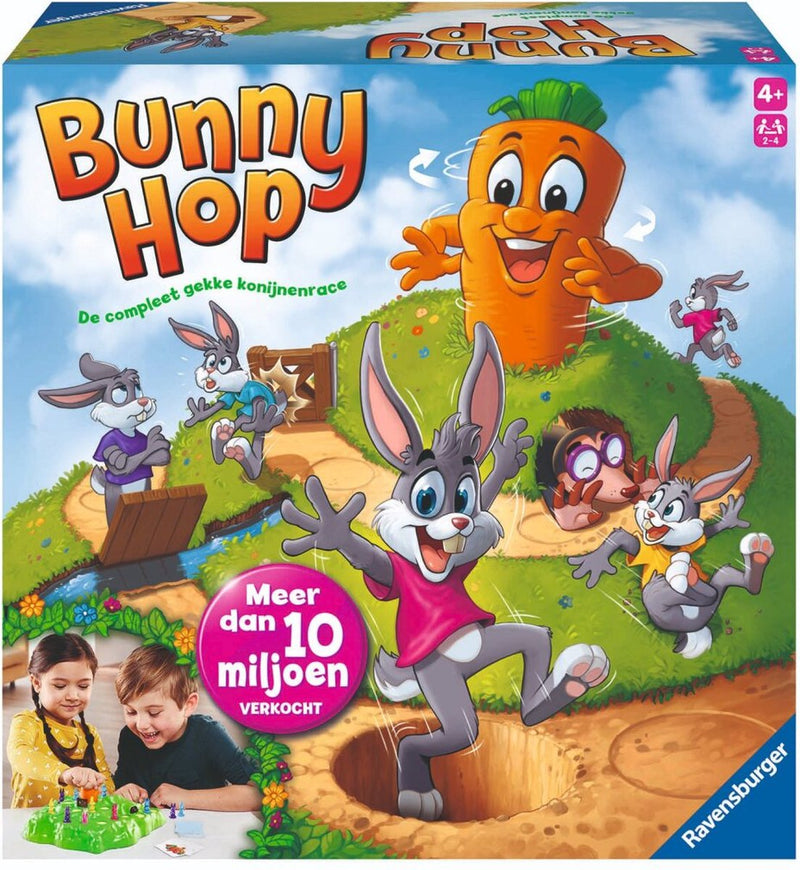 Load image into Gallery viewer, Ravensburger bunny hop | kinderspel voor 2-4 spelers | vanaf 4 jaar
