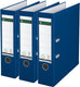 Leitz 180° ordner pp a4 - rugbreedte van 80mm - voordeelverpakking (3 stuks) - blauw
