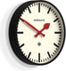 Newgate universal railway wandklok zwart 43cm