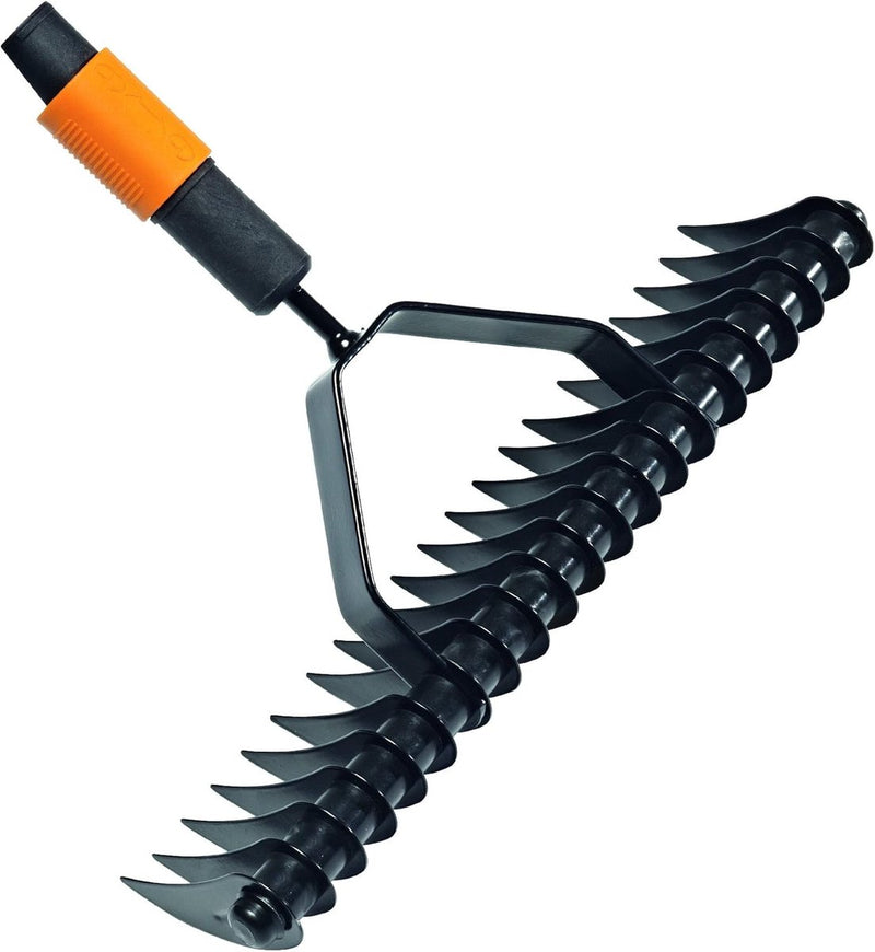 Load image into Gallery viewer, Fiskars quikfit verticuteerhark - tuingereedschap - hark opzetstuk - 370 mm
