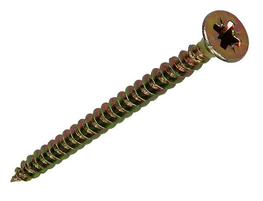 Mack 1020096 - spaanplaatschroef vz kop geelvz 200 st 4,0 x 50 mm | 3 stuks