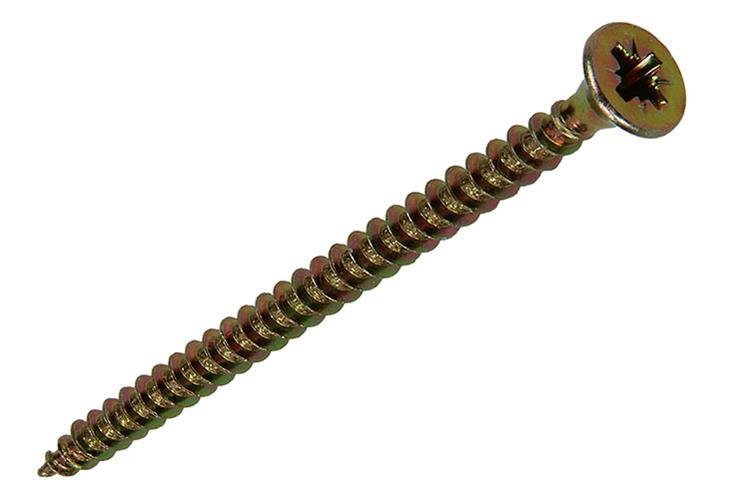 Load image into Gallery viewer, Mack 1020097 - spaanplaatschroef vz kop geelvz 200 st 4,0 x 60 mm | 2 stuks

