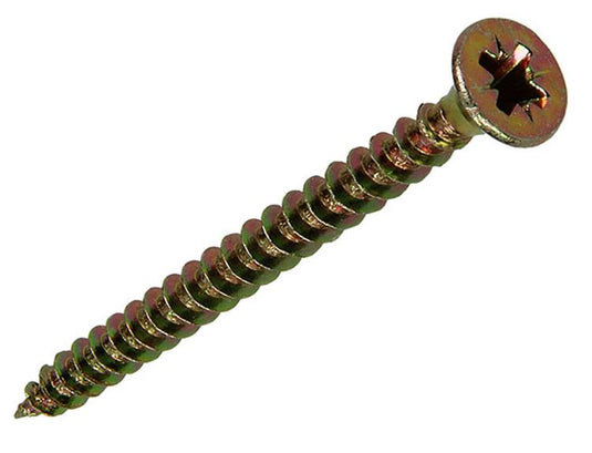 Mack 1020105 - spaanplaatschroef vz kop geel vz 200 st 4,5 x 45 mm | 3 stuks