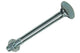 Mack 1020211 - houtbout + moer verzinkt 12 stm10 x 100 mm | 5 stuks