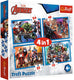 Trefl puzzel avengers 4-in-1 - disney marvel superhelden kinderpuzzel.