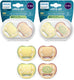 Philips avent ultra air – ademend en lichtgewicht fopspeen (0-6 mnd) - 4 stuks – scf087 21