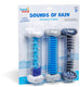 Learning resources sounds of rain sensory tubes - 3+