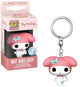 Funko pocket pop! hello kitty: my melody (spring time) keychain