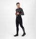 Rogelli essential hi vis fietsbroek heren - bretels - zwart - 3xl