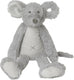 Happy horse muis mindy knuffel 40cm - grijs - baby knuffel