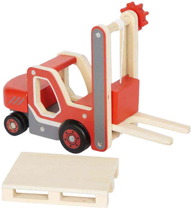Small foot - houten heftruck met pallet