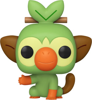 Funko pokémon grookey - ouistempo - chimpep vinyl figuur 957 pop! meerkleurig