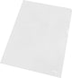 Esselte pp zichtmap - 30% pre-consumer gerecycled plastic - a4 - transparant - 100 insteekhoezen