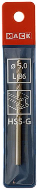 Load image into Gallery viewer, Mack 1018406 - metaalboor hss g din 338 ø 5,0 x 86 mm | 5 stuks
