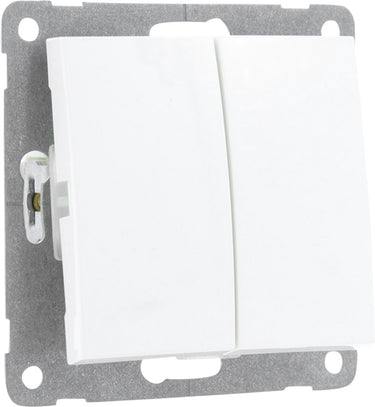 Smartwares s2 serieschakelaar - inbouw - polarwit