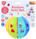 Playgo play regenboog speelbal met ratelgeluid voor baby's en peuters.