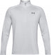Under armour ua tech 2.0 1 2 zip-gry heren sporttrui - halo grijs - wit