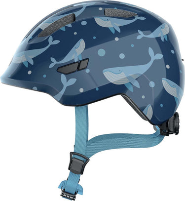 Abus helm Smiley 3.0 Blauw whale S 45-50cm