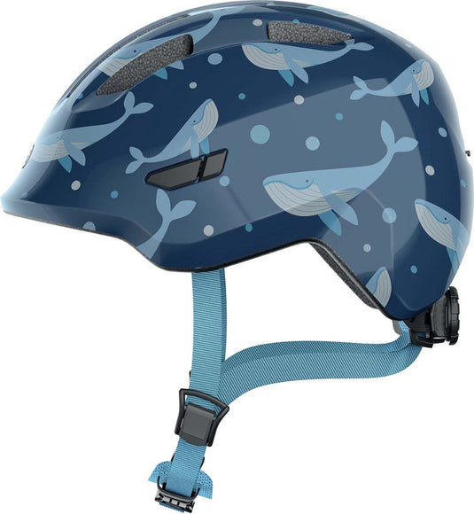 Abus helm Smiley 3.0 Blauw whale S 45-50cm