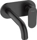 Hansgrohe vernis blend - inbouw wastafelmengkraan - ééngreeps bediening - 20,7cm maat - mat zwart