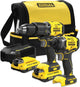 Stanley fatmax v20 - accuboormachine combinatieset - 18v - brushless - 2x2.0ah