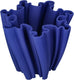 Hd collection vaas porselein blauw 22x22x20cm