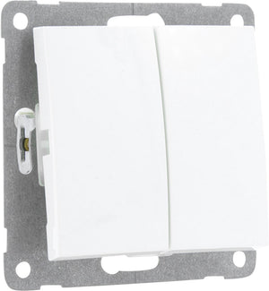 Smartwares s2 serieschakelaar - inbouw - polarwit