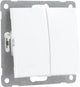 Smartwares s2 serieschakelaar - inbouw - polarwit