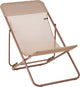 Lafuma maxi transat - strandstoel - inklapbaar - verstelbaar - color block - canyon