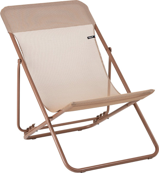 Lafuma maxi transat - strandstoel - inklapbaar - verstelbaar - color block - canyon