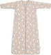 Jollein baby slaapzak winter met afritsbare mouw 110cm twig - wild rose - winterslaapzak