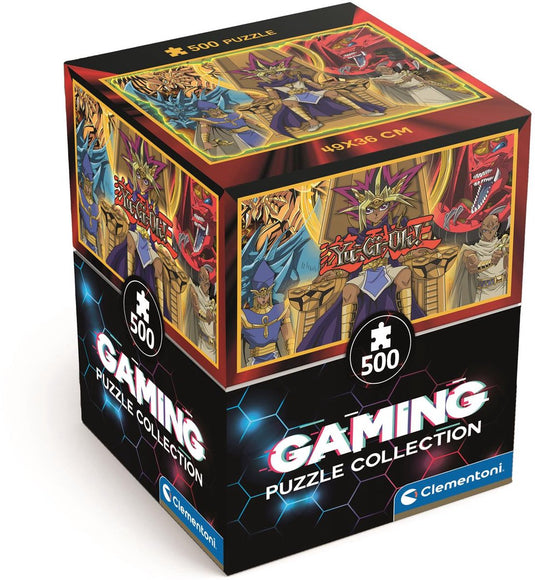 Clementoni - puzzel - 500 stukjes - yu-gi-oh - gaming collection - cube - puzzel voor kinderen en volwassenen