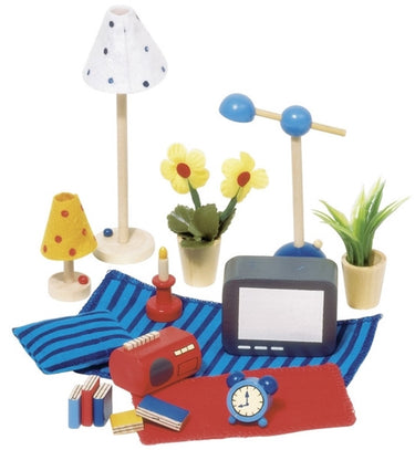 Goki accessoires woonkamer, 17dlg.