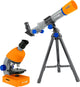 Bresser junior telescoop- en microscoopset met smartphone adapter