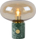 Lucide charlize - tafellamp - ø 23 cm - 1xe27 - groen