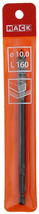 Load image into Gallery viewer, Mack 1018514 - platte houtboor din 7487 ø 10,0 x 160 mm | 5 stuks
