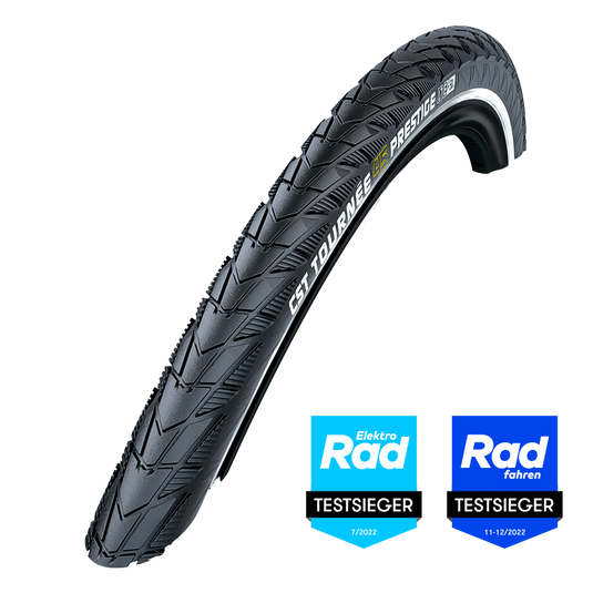 Buitenband CST 26-1.75 (47-559) City Tournee Prestige zwart +R