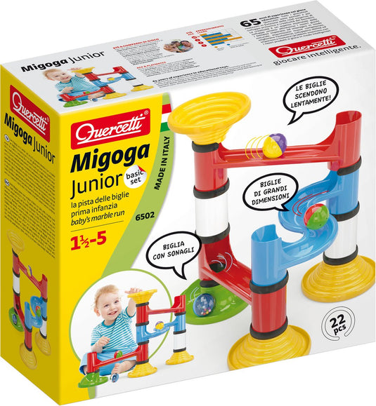 Quercetti knikkerbaan migoga junior 22-delig