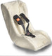 Melia Bakfiets Inzetstoel - Comfortabele peuterstoel voor fietskar - Wit, 75x25x15cm, 5-punts gordel