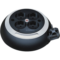 Brennenstuhl comfort line kabelhaspel cl-s 3 meter, 4x geaard, verlengingskabel | 1109220 - 1109220