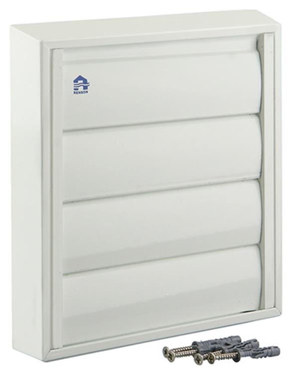 Load image into Gallery viewer, Renson 1006251 - dampkaprooster opbouw 433 alu ral 9010 173x173mm | 2 stuks
