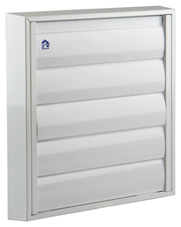 Load image into Gallery viewer, Renson 1006254 - dampkaprooster opbouw 433 alu ral 9010 210x210mm | 2 stuks
