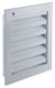 Renson 1006224 - muurrooster inbouw 411 alu ral 9010 200x200mm | 1 stuks