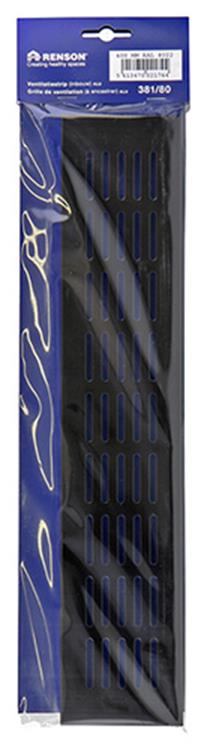 Load image into Gallery viewer, Renson 1006246 - ventilatiestrip alu ral 8022 381 80- 400mm | 2 stuks
