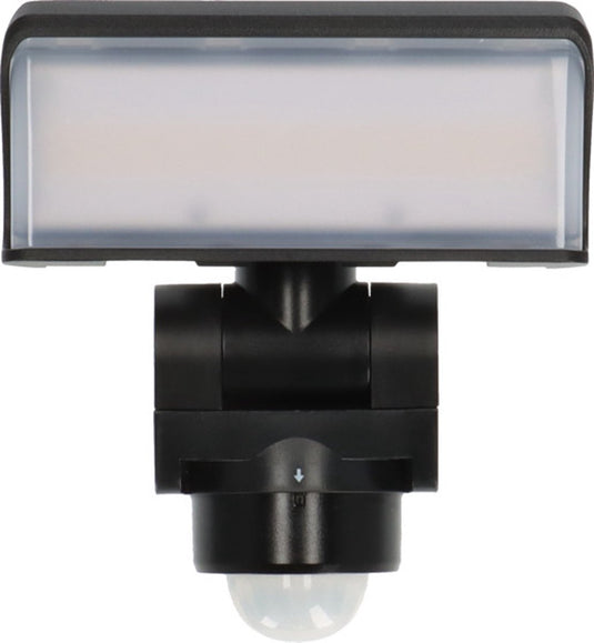 Brennenstuhl led buitenlamp met bewegingsmelder ws 2050 sp1680lm, ip44, 3000k, 180° detectiehoek met tot 10m reikwijdte, met schemeringssensor