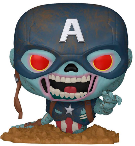 Funko pop! marvel zombies - zombie captain america
