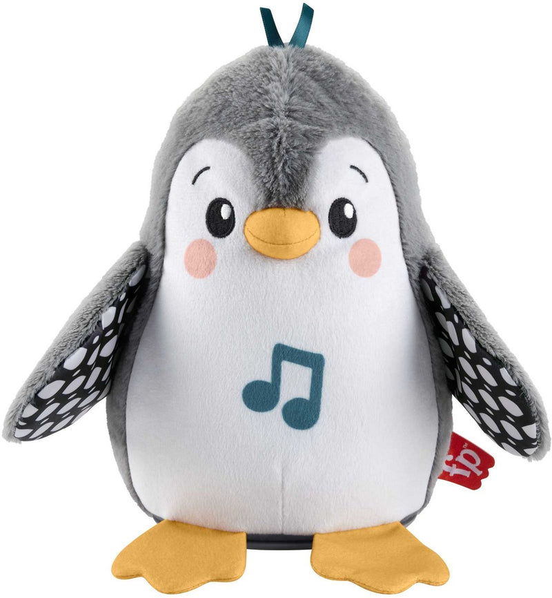 Load image into Gallery viewer, Fisher-price flap wobble penguin - 20 cm hoog - interactieve knuffel
