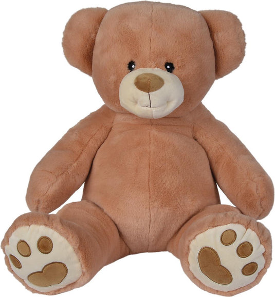 Simba nicotoy beer recycled - speelgoed - 66 cm - pluche - bruin- alle leeftijden - knuffel